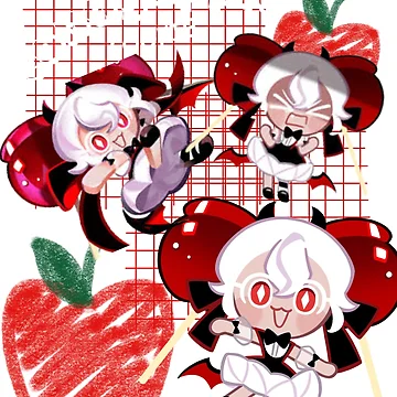 Artwork thumbnail, Candy apple cookie by Angel Bunnies