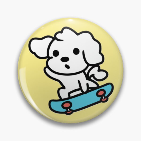 Item preview, skater dog designed and sold by thiaminn.