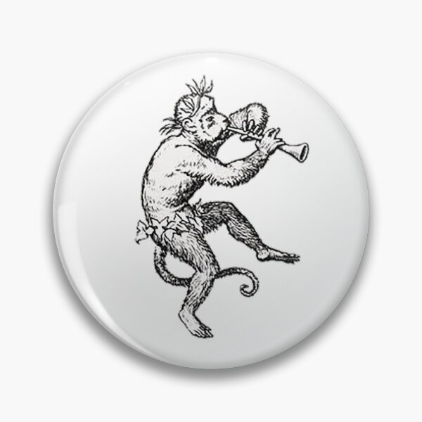 Item preview, Medieval Trumpet Monkey designed and sold by bolguzart.