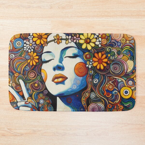 Item preview, 60's Cool Vibe Hippy Art designed and sold by TheDarkWardrobe.