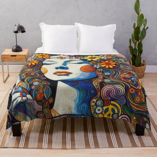 Item preview, 60's Cool Vibe Hippy Art designed and sold by TheDarkWardrobe.