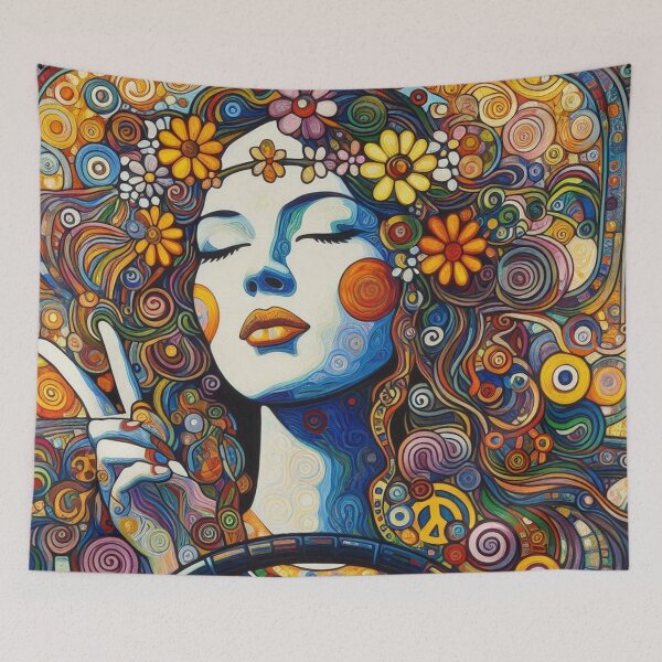 Item preview, 60's Cool Vibe Hippy Art designed and sold by TheDarkWardrobe.