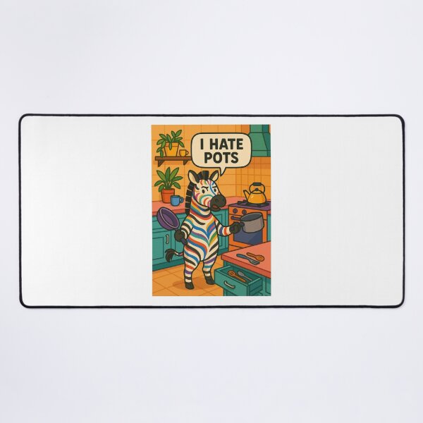 Item preview, Chronic illness condition of POTS and the frustration expressed by a zebra, the symbolic animal of invisible illnesses Ehlers danlos syndrome eds designed and sold by adesignworld.