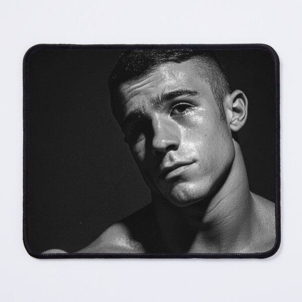 Item preview, Handsome Portrait Sweaty Jacked College Wrestler designed and sold by Atlas Kai.