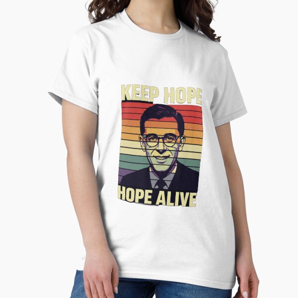 Item preview, Harvey Milk Keep Hope Alive Retro Stripes Portrait designed and sold by Luz.
