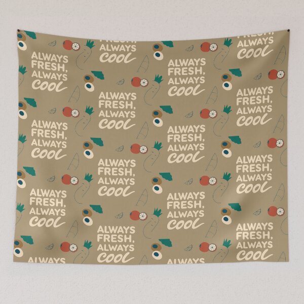 Item preview, Always Fresh Cool Tasteful Typography Designs Colors Food designed and sold by ART ATTACK ZONE.