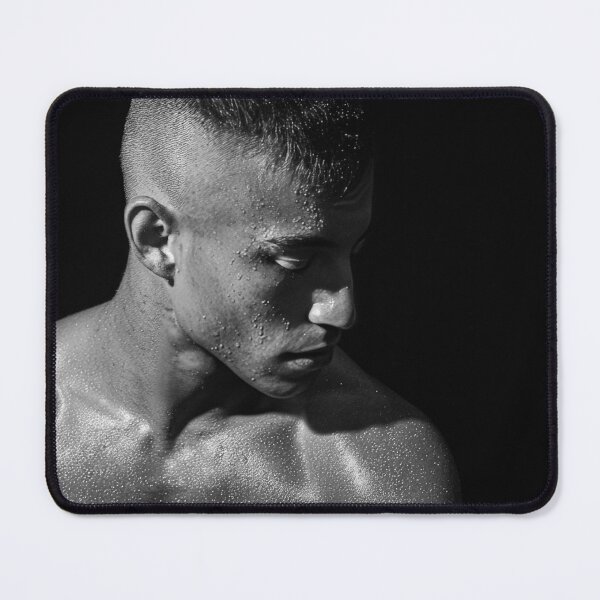Item preview, Sweaty Jacked College Wrestler Looking at His Biceps designed and sold by Atlas Kai.