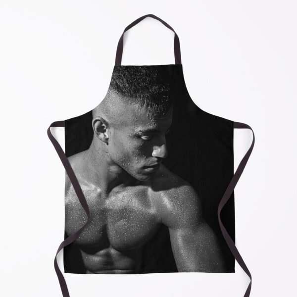 Item preview, Sweaty Jacked College Wrestler Looking at His Biceps designed and sold by Atlas Kai.