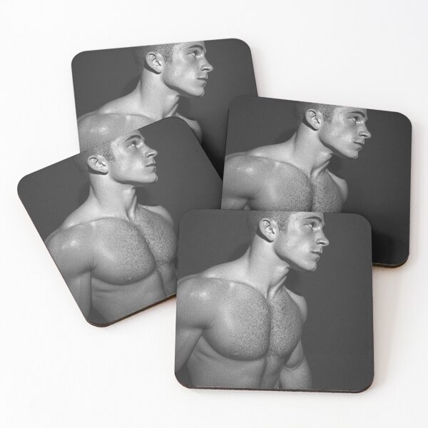 Item preview, Handsome Sweaty Jacked Blonde College Guy designed and sold by Atlas Kai.