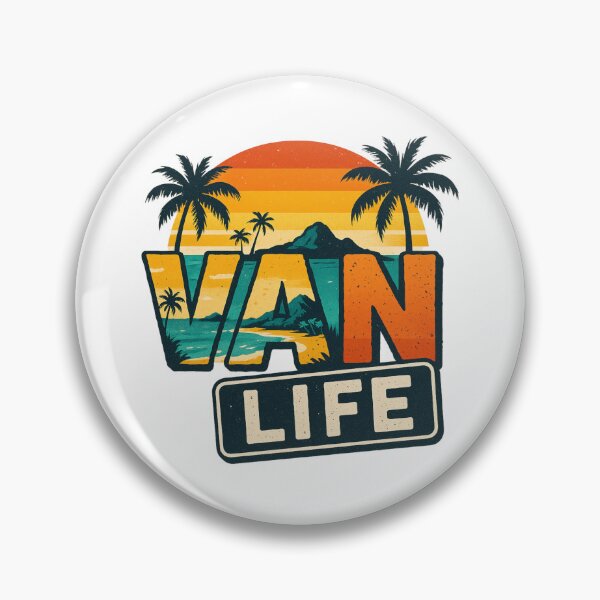 Artikelvorschau, Van Life Retro Sonnenuntergang Palme entworfen und verkauft von Alex Songs.