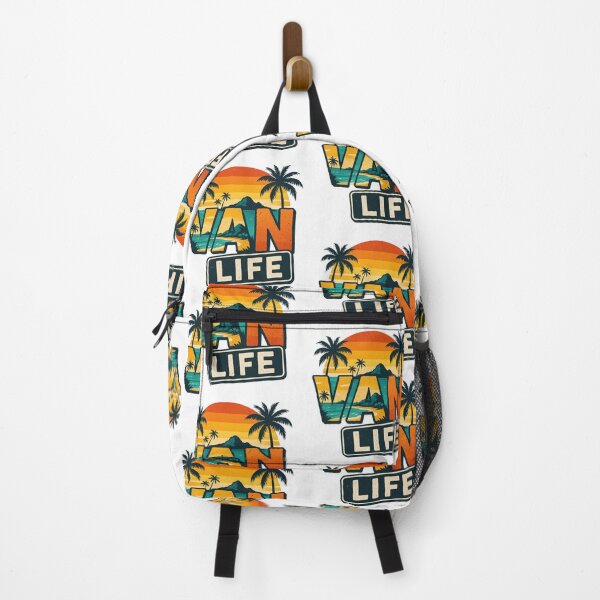Item preview, Van Life Retro Sunset Palm Tree designed and sold by Alex Songs.