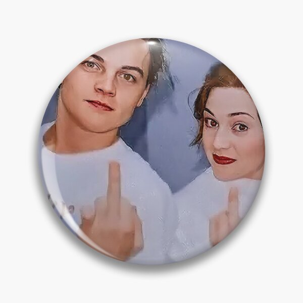 Item preview, Leonardo DiCaprio and Kate Winslet on the set of Titanic 1996-1997 designed and sold by PopCultureArtShop.