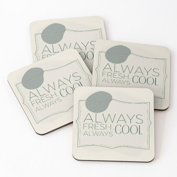 Item preview, Always Fresh Cool Simple Typography Designs Colors Food designed and sold by ART ATTACK ZONE.