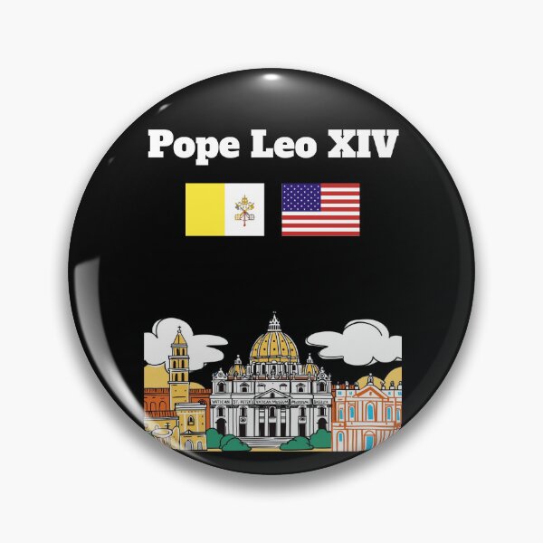 Item preview, Pope Leo XIV American flag Vatican City flag St Peters Square designed and sold by Artstastic.