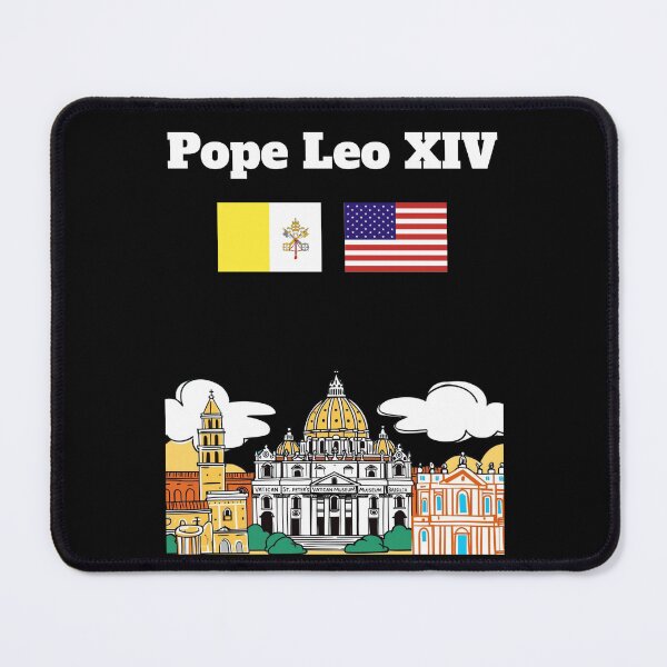 Item preview, Pope Leo XIV American flag Vatican City flag St Peters Square designed and sold by Artstastic.