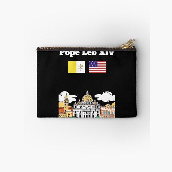 Item preview, Pope Leo XIV American flag Vatican City flag St Peters Square designed and sold by Artstastic.