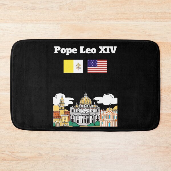Item preview, Pope Leo XIV American flag Vatican City flag St Peters Square designed and sold by Artstastic.
