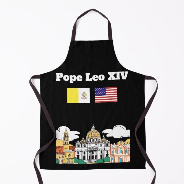 Item preview, Pope Leo XIV American flag Vatican City flag St Peters Square designed and sold by Artstastic.