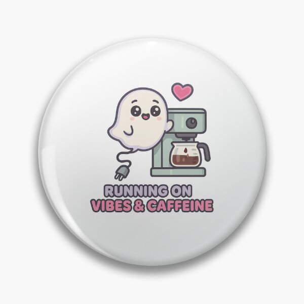 Item preview, Running on Vibes and Caffeine designed and sold by dontblong.