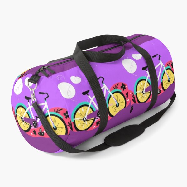 Item preview, Colorful Bike Journey Through Vibrant Landscapes Surreal Art designed and sold by ART ATTACK ZONE.