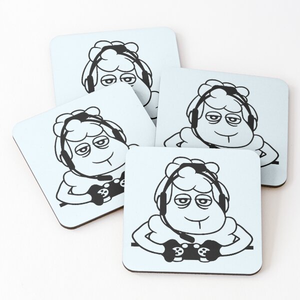 Item preview, Sheep Gamer Controller Video Game Nerd Sad Playing designed and sold by shirt-o-mat.