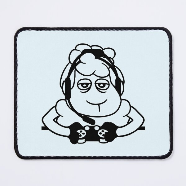 Item preview, Sheep Gamer Controller Video Game Nerd Sad Playing designed and sold by shirt-o-mat.