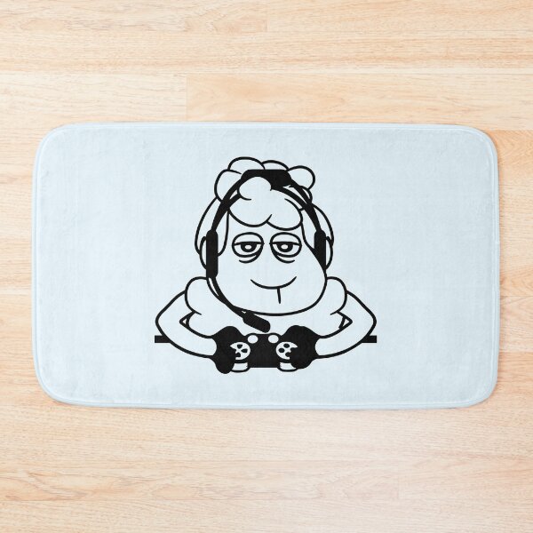 Item preview, Sheep Gamer Controller Video Game Nerd Sad Playing designed and sold by shirt-o-mat.