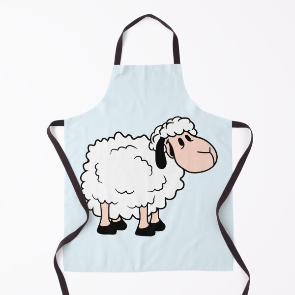 Item preview, Sheep Baby Standing Cute Lamb Child Cool Comic Fun designed and sold by shirt-o-mat.