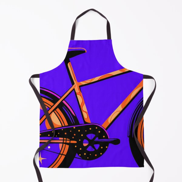 Item preview, Colorful Bike Space Through Vibrant Landscapes Surreal Art designed and sold by ART ATTACK ZONE.