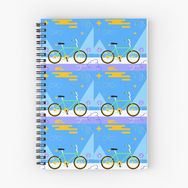 Item preview, Cool Bike Journey Through Vibrant Landscapes Surreal Art designed and sold by ART ATTACK ZONE.