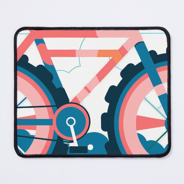 Item preview, Mega Bike Journey Through Vibrant Landscapes Surreal Art designed and sold by ART ATTACK ZONE.