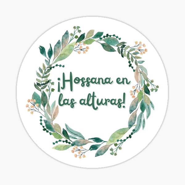 Item preview, Hosanna in the highest designed and sold by cipdesign.