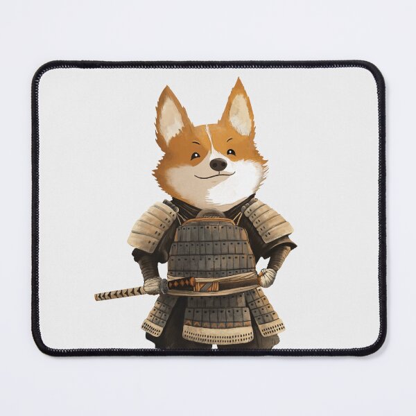 Item preview, Corgi Samurai  designed and sold by UpsidedownFrog.