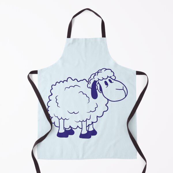 Item preview, Sheep Baby Standing Cute Lamb Child Cool Comic Fun designed and sold by shirt-o-mat.
