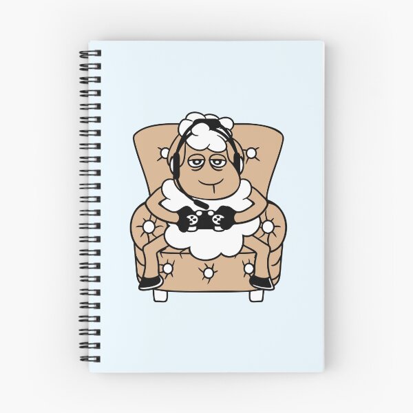Item preview, Sheep Gamer Armchair Controller Video Game Nerd designed and sold by shirt-o-mat.