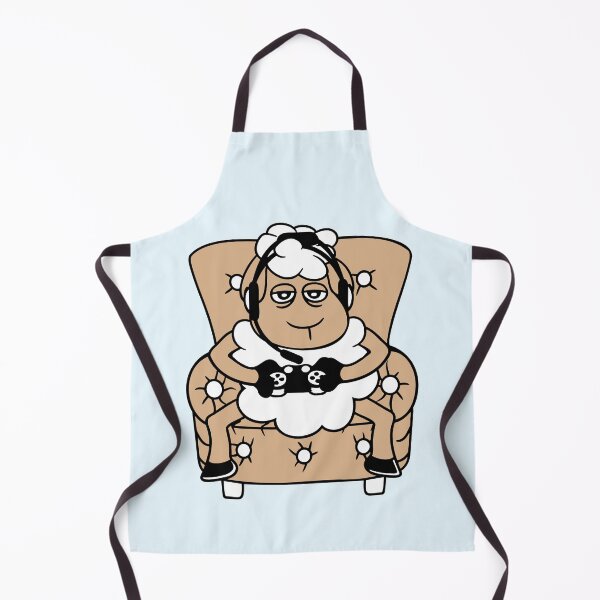 Item preview, Sheep Gamer Armchair Controller Video Game Nerd designed and sold by shirt-o-mat.