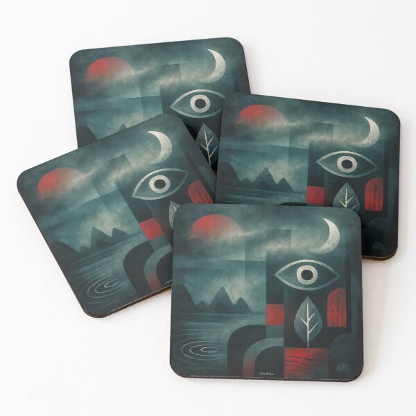 Item preview, Geometric Surrealism Abstract Art #1 - Bold and Intricate Design designed and sold by BoBiloArt.