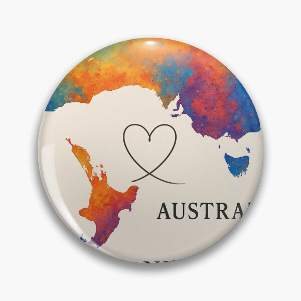 Item preview, Australia to New Zealand Home to Home Map designed and sold by Aryabek.