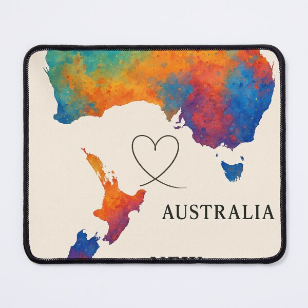Item preview, Australia to New Zealand Home to Home Map designed and sold by Aryabek.
