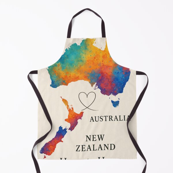 Item preview, Australia to New Zealand Home to Home Map designed and sold by Aryabek.