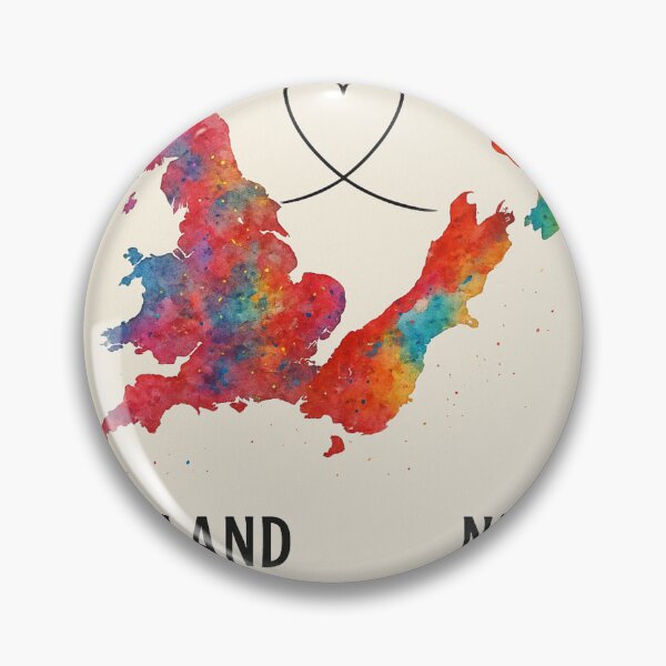 Item preview, England to New Zealand Colorful Connection designed and sold by Aryabek.