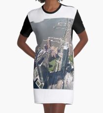 New York, Manhattan, downtown, #NewYork, #Manhattan, #downtown  Graphic T-Shirt Dress