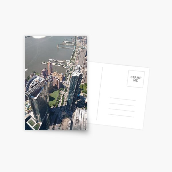 New York, Manhattan, downtown, #NewYork, #Manhattan, #downtown  Postcard