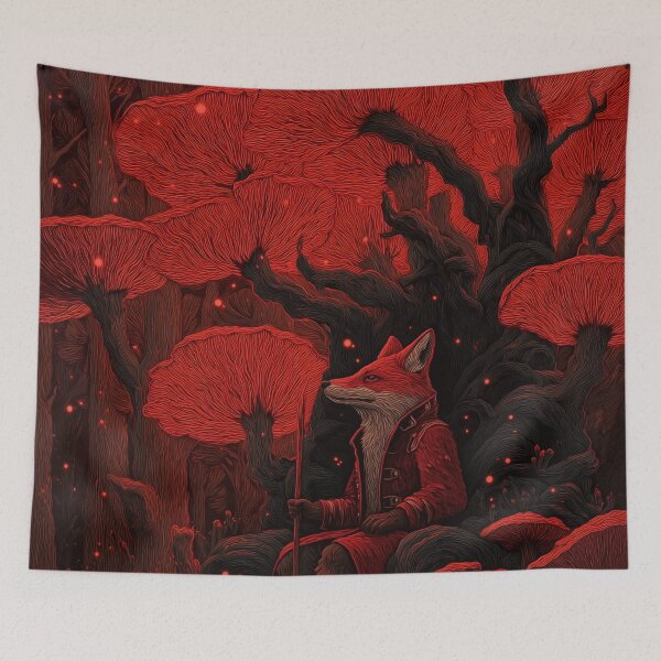 Item preview, The Embercap Throne designed and sold by SporeandCanvas.