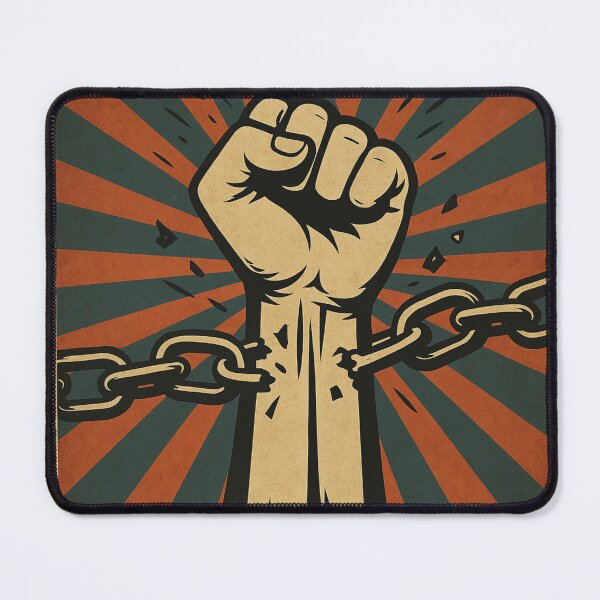 Item preview, Habeas Corpus Fist – Freedom Theme designed and sold by Aryabek.