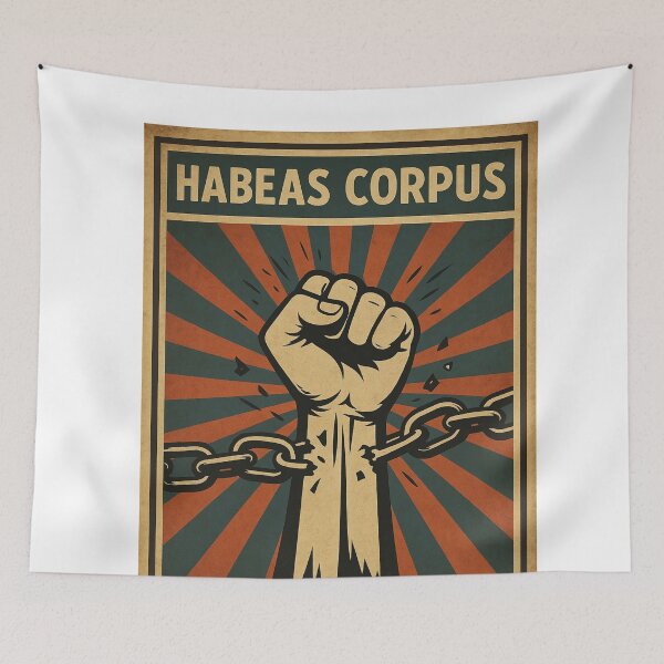 Item preview, Habeas Corpus Fist – Freedom Theme designed and sold by Aryabek.