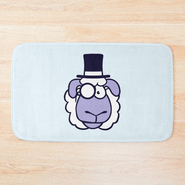 Item preview, Sheep Mr. Gentleman Top Hat Monocle Glasses Rich designed and sold by shirt-o-mat.