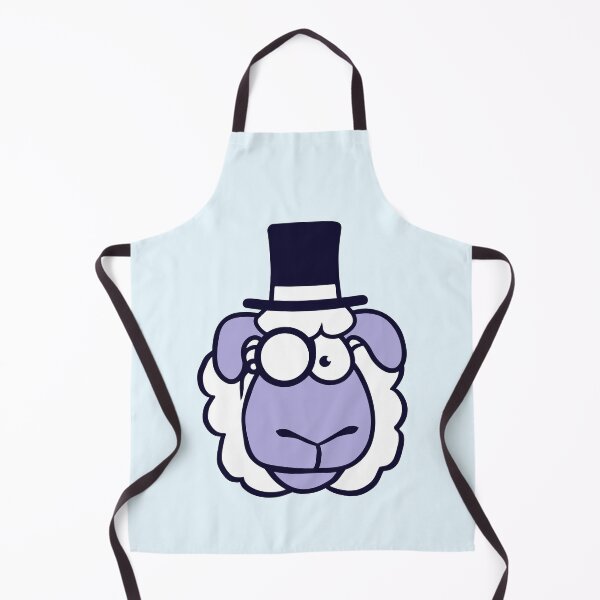 Item preview, Sheep Mr. Gentleman Top Hat Monocle Glasses Rich designed and sold by shirt-o-mat.