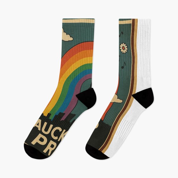 Item preview, Auckland Pride Rainbow Skyline New Zealand designed and sold by Aryabek.