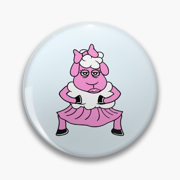 Item preview, Sheep Girl Woman Female Pretty Tired Dancing Skirt designed and sold by shirt-o-mat.